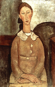 Modigliani - Girl in a yellow dress
